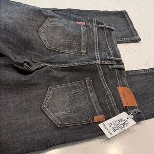 Jeans Men's Charcoal Gray Straight Leg Jeans